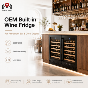 Armoire à <span class=keywords><strong>vin</strong></span> de luxe OEM, réfrigérateur à <span class=keywords><strong>vin</strong></span> <span class=keywords><strong>encastrable</strong></span> pour <span class=keywords><strong>cave</strong></span> à <span class=keywords><strong>vin</strong></span> et bar sur mesure - Product Image 1