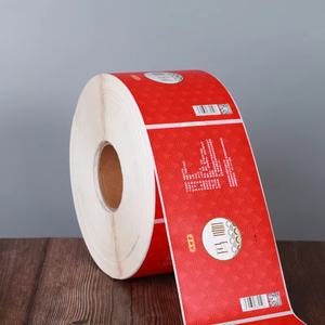 Autocollants personnalisés en forme de dessin animé, étiquettes transparentes autocollantes pour l'emballage - Product Image 1