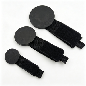 Bandes élastiques magnétiques robustes pour le rangement avec boucles en nylon suspendues, attaches pour câbles, attaches auto-adhésives personnalisées à boucle et crochets - Product Image 3