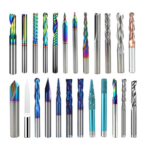 Fresa de Carburo TCT para <span class=keywords><strong>Router</strong></span> <span class=keywords><strong>CNC</strong></span>, Fresa Recta de <span class=keywords><strong>2</strong></span> Filos para MDF, Brocas para <span class=keywords><strong>Router</strong></span> de Madera, Vástago de 1/<span class=keywords><strong>2</strong></span> y 1/4, Herramientas para Cortar Madera - Product Image 2