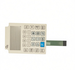 <span class=keywords><strong>Tastiera</strong></span> a Membrana in PVC Personalizzata Secondo i Disegni del Cliente con Stampa Serigrafica ad Alta Definizione e Pulsanti Resilienti - Product Image 3