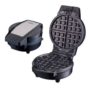 เตาไฟฟ้า 6 in 1 พร้อมถาดเปลี่ยนได้ เคลือบสารกันติด กำลังไฟ 600 วัตต์ สำหรับทำโดนัท วาฟเฟิล คุกกี้ เนื้อบอล พิซซ่า - Product Image 2