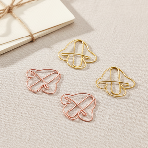 Clips <span class=keywords><strong>de</strong></span> Papel Creativos con Forma <span class=keywords><strong>de</strong></span> Hongo, Clips Metálicos Pequeños, Lindos Clips para Organizar y Marcar <span class=keywords><strong>Documentos</strong></span>, Fijación <span class=keywords><strong>de</strong></span> Facturas - Product Image 2