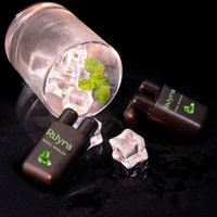 Inhalateur Nasal d'Aromathérapie 2-en-1 aux Huiles Essentielles d'Eucalyptus, Menthe Poivrée et Menthol, Design Plastique, pour Soulager la Congestion et Rafraîchir
