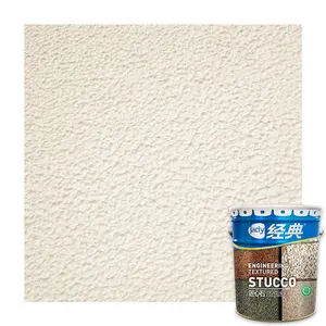 Jady Elasticity Weather Resistant Stucco Texture Coating Acrylic Paint Finisher Stucco Paint Exterior Wall