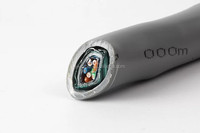 Cable U/UTP F/UTP Cat5e Blindado de Acero, 4 Pares, 8 Hilos, Cobre Puro, Blindaje de Aluminio, para Exteriores, Resistente a Ratas
