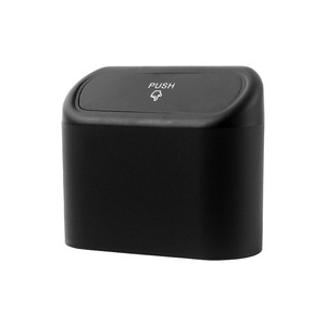 Car Trash Can 1.4L Rectangular Plastic Pressure Resistance Inside Door <b>Hanging</b> Storage <b>Bin</b> For Car Use - Product Image 2