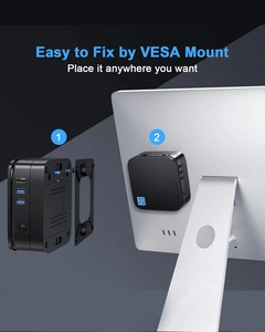 ENSTAR AK1 PLUS Mini PC de bureau avec processeur Alder Lake Quad-Core N95 de 12e génération (jusqu'à 3.4 GHz) plus rapide <span class=keywords><strong>DDR4</strong></span> <span class=keywords><strong>RAM</strong></span> EU Plug - Product Image 5