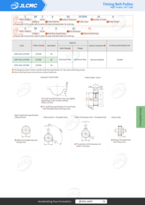 Puleggia di Sincronizzazione <span class=keywords><strong>in</strong></span> Alluminio CNC JLCMC, Diametro Interno 5mm, Larghezza 6mm, Precisione e Anodizzazione GT2 20T - Product Image 3