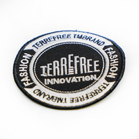 Badges brodés, logo personnalisé, patchs brodés avec dos thermocollant