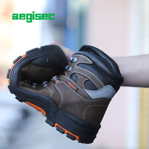 Aegiec-calzado de seguridad resistente al calor, puntera de acero, resistente a la penetración, zapatos de trabajo industriales - Product Image 3