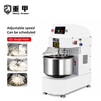 Mesin Mixer Adonan Spiral Elektrik untuk Pizza Roti Penggunaan Bakery - Kelas Komersial Kecepatan Dapat Diatur