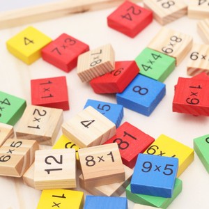 <span class=keywords><strong>Table</strong></span> <span class=keywords><strong>de</strong></span> <span class=keywords><strong>Multiplication</strong></span> en Bois Montessori Nouveau Design pour l'Apprentissage des Enfants - Jeu Éducatif et Outil Pédagogique pour l'Enseignement des Mathématiques en Gros - Product Image 4