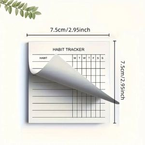 Essential 50-Page Habit Formation <b>Memo</b> <b>Pad</b> for Back-to-School Planning & Office Reminders for Study - Product Image 2
