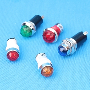 Màu đỏ dẫn chỉ số đèn <span class=keywords><strong>240V</strong></span> bóng đèn <span class=keywords><strong>Neon</strong></span> màu đỏ màu xanh lá cây màu xanh trắng yellow12v 24V Mini Chỉ số LED chống phá hoại kim loại đèn - Product Image 6