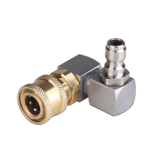 High Pressure <b>Washer</b> Quick Connect Coupler 1/4 Inch Stainless Steel For Car Wash Water Gun Accessory - Product Image 1
