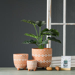Décoration intérieure pour la maison, <span class=keywords><strong>pot</strong></span> à plantes succulentes en argile rouge, <span class=keywords><strong>pot</strong></span> en <span class=keywords><strong>terre</strong></span> <span class=keywords><strong>cuite</strong></span>, <span class=keywords><strong>pot</strong></span> à fleurs en céramique, vente en gros - Product Image 4