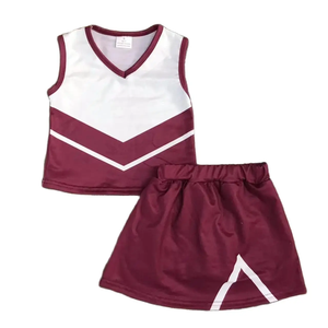 Offre Spéciale – Ensemble Jupe et Débardeur Athlétique Sans Manches 8 Couleurs pour Filles – Tenue de Yoga et Uniforme de Cheerleader pour l'Été - Product Image 4