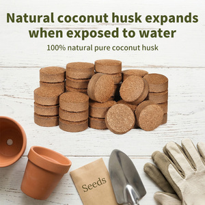 Groente teelt met geperste pure kokosvezel medium, voedingsrijke aardeblokjes en succulententeelt in kokosvezel - Product Image 1