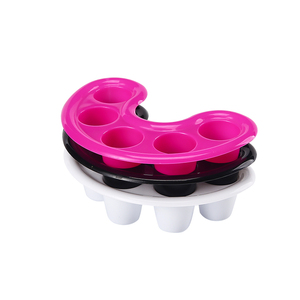 Bandeja de 5 orificios para remojar y limpiar manos y dedos, eliminador de piel muerta, tratamiento de spa para uñas, herramienta de limpieza para salón de manicura - Product Image 4