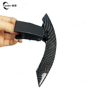 Volante de Cambio de Palanca de Cambios Magnético Personalizado de Fibra de Carbono para Audi R8 A8 <span class=keywords><strong>A1</strong></span> A3 Serie 2 A4 IS250 Q5 M4 RX NX Q7 Q3 RS3 ES - Product Image 5