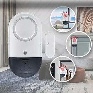 Alarma de seguridad para el hogar para niños, alarma antirrobo de entrada de seguridad para la piscina, sirena de 130dB, Sensor magnético inalámbrico para puertas y ventanas - Product Image 2