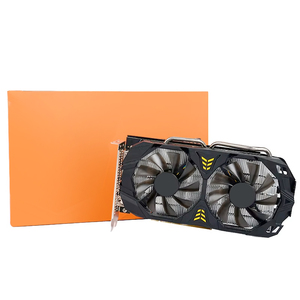 新库存RX 580 2048SP 8gb GDDR5视频卡GPU RX580 8GB 6Pin 256位双风扇游戏图形工作站 - Product Image 1