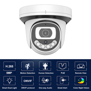 8MP HIK tương thích đầy đủ màu sắc <span class=keywords><strong>PoE</strong></span> CCTV Dome <span class=keywords><strong>Camera</strong></span> âm thanh không thấm nước colorvu 2.8 mét ống kính ngoài trời an ninh <span class=keywords><strong>ip</strong></span> Mạng Máy ảnh 4K - Product Image 4