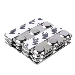 Thép Tấm Từ Tên Tag Một Bên Trong Nam Châm NdFeB Nam Châm Cắt Vĩnh Viễn Bended Hàn Dịch Vụ Kim Loại Huy Hiệu - Product Image 5