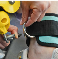 Sangles de cheville rembourrées pour machines à câbles de fitness, pour exercices de kickbacks, extensions de jambes, curls et exercices de hanche