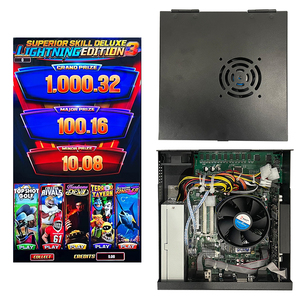 QIQU Superior Skill Deluxe Lightning Edition 3 Nudge American 5 en 1 Jeu de skill sur plateau pour machine de jeu de skill verticale - Product Image 1