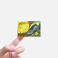 Custom Waterdichte Hologram Zelfklevende Print Dank U Klein Bedrijf Label 3d Hologram Qr Code Sticker