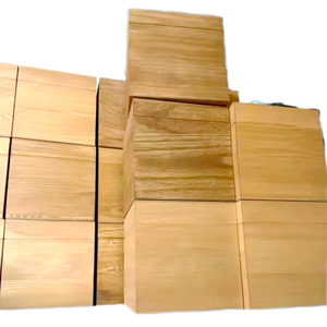 Urna Ecológica Cuadrada Clásica de Madera de Paulownia, Ataúd de Alta Calidad para Perros, Gatos, Mascotas y Humanos, Porta Cenizas, Recuerdo Conmemorativo - Product Image 1