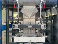 Machine d'emballage automatique de sable de riz maïs machine d'emballage de petit granule de grain de café 10kg-25kg sacs en PE