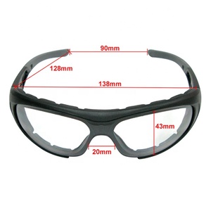 Lunettes de protection laser OEM réglables UV385 ANSI CE EN166 résistantes aux chocs en nylon anti-buée anti-rayures pour atelier de soudage OEM - Product Image 5