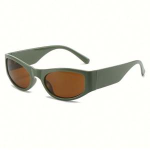 Gafas de Sol Cuadradas Y2K Verdes de Moda 2022 al por Mayor, Gafas de Sol Rectangulares con Marco Pequeño para Mujer - Product Image 6