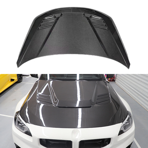 Capó de Motor de Fibra de Carbono Estilo V para Actualización de Automóviles 2022-2025, Nuevo, Color Negro, Fácil Instalación, 1 Año de Garantía, Compatible con G42/G87 - Product Image 1