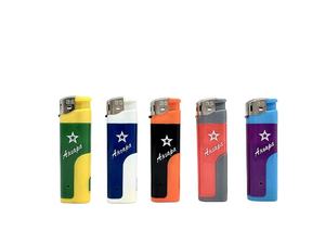 Briquet à LED à bas prix, briquet électrique bon marché, briquet à gaz butane jetable et rechargeable - Product Image 1