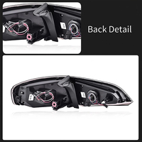Feu Arrière LED YM pour Audi A4/A4L B8/B9 (2009-2012) avec Frein Rouge/Clignotant, Mise à Niveau Automobile de Haute Qualité 55W