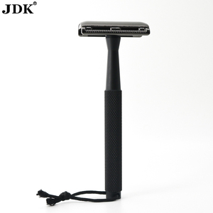 Pisau Cukur Wanita, Gagang Logam, Pisau Cukur Wanita Klasik, Aman, Tepi Ganda, Kualitas Tinggi - Product Image 1