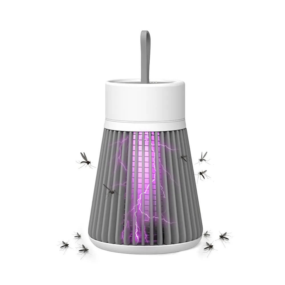 Bedroom Living Room Baby Room Office Portable Electric Mosquito Lamp UV Ray & Electric Shock Bug Zappe