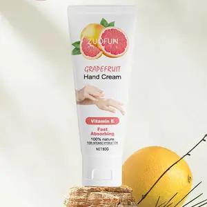 Bulk Verkoop Natuurlijke 100% Hydraterende Grapefruit Hand Whitening Cream