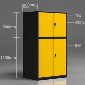 Gabinete de almacenamiento de espacio de estacionamiento de Metal resistente Cerradura electrónica y de combinación Casillero de cochera <span class=keywords><strong>para</strong></span> taller Garaje de sótano - Product Image 2