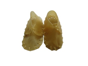 Zapatos de Cuero Natural para <span class=keywords><strong>Perros</strong></span> | Zapatos de Cuero Crudo para <span class=keywords><strong>Perros</strong></span> Hechos con Cuero 100% Natural, Masticables para <span class=keywords><strong>Perros</strong></span>, Ingredientes Naturales de Larga Duración - Product Image 1