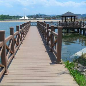 Tarima de Exterior de WPC de Alta Calidad, Resistente a los Rayos UV, Impermeable, de Madera y Plástico Compuesto - Product Image 6