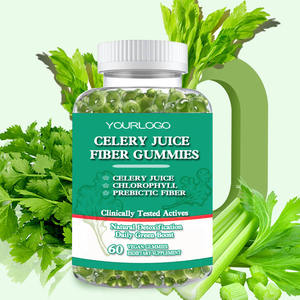 셀러리 주스 줄기세포 보충제 식이섬유 캡슐 성인용-소화관 정화 및 면역 지원 - Product Image 1