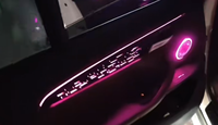 Iluminación Ambiental Interior para Auto LED Symphony de 256 Colores para BMW X1/F48 X2/F39 2016-2022, Accesorios de Decoración para Auto
