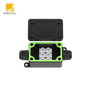 Boîtier <span class=keywords><strong>de</strong></span> jonction étanche IP68 pour câbles électriques souterrains, connecteur <span class=keywords><strong>de</strong></span> puissance, 2 bornes - Product Image 1