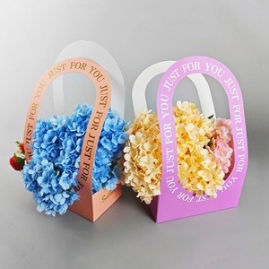 Luxury <b>White</b> Cardboard <b>Paper</b> <b>Bag</b> Custom Logo Flower Bundle Packaging Ribbon for Candle Craft Offset Printing Surface Handling - Product Image 4