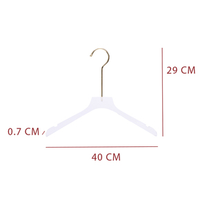 Appendiabiti in cristallo trasparente appendiabiti in acrilico di lusso personalizzabile all'ingrosso appendiabiti in plastica appendiabiti - Product Image 6